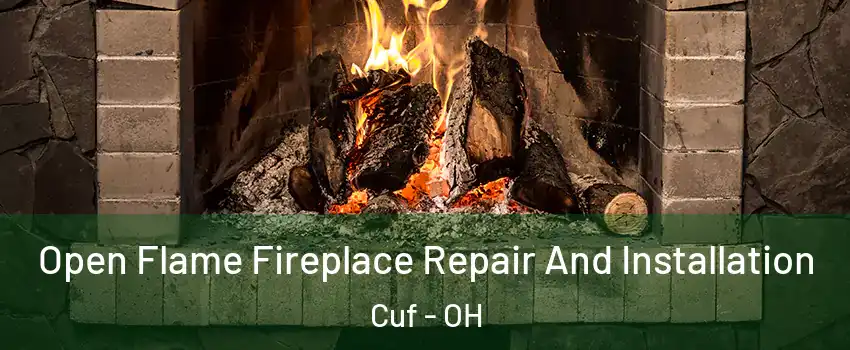 Open Flame Fireplace Repair And Installation Cuf - OH