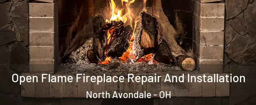 Open Flame Fireplace Repair And Installation North Avondale - OH