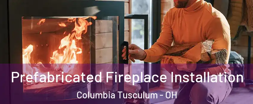 Prefabricated Fireplace Installation Columbia Tusculum - OH