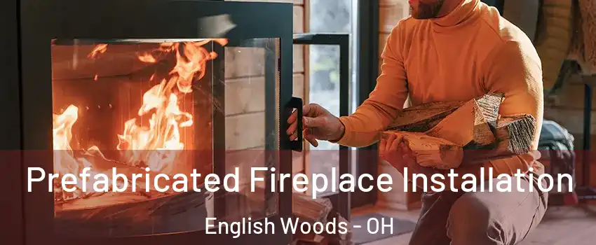 Prefabricated Fireplace Installation English Woods - OH