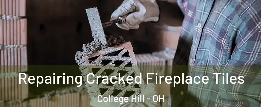 Repairing Cracked Fireplace Tiles College Hill - OH