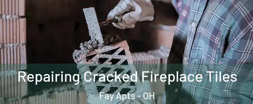 Repairing Cracked Fireplace Tiles Fay Apts - OH