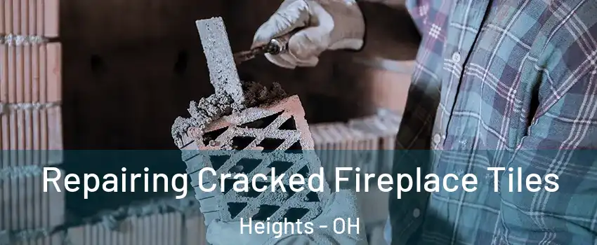 Repairing Cracked Fireplace Tiles Heights - OH